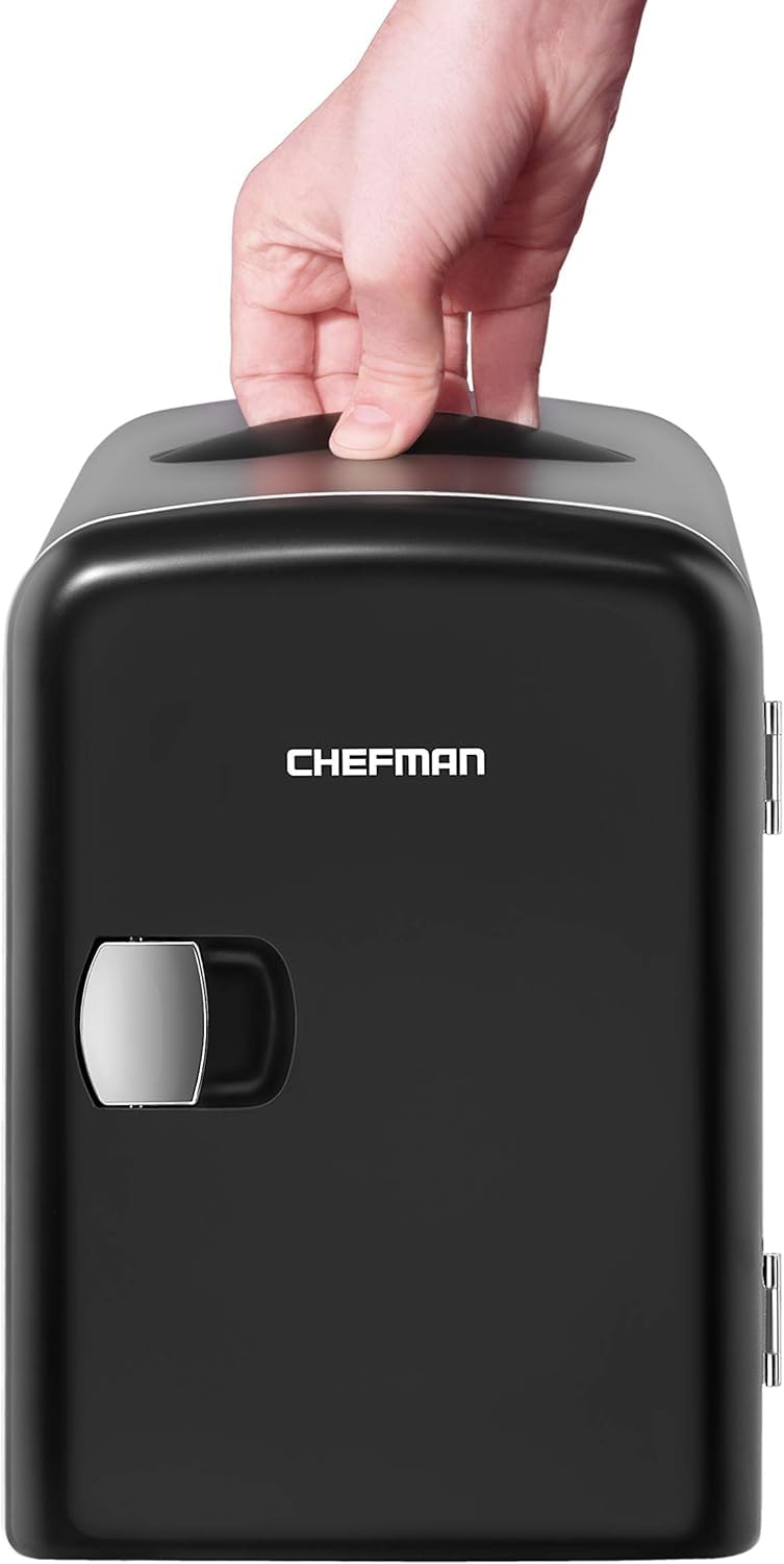 Black Portable Mini Fridge 4-liter G87376