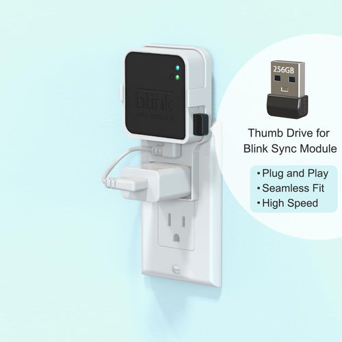 256GB USB Flash Drive with Outlet Wall Mount C28570