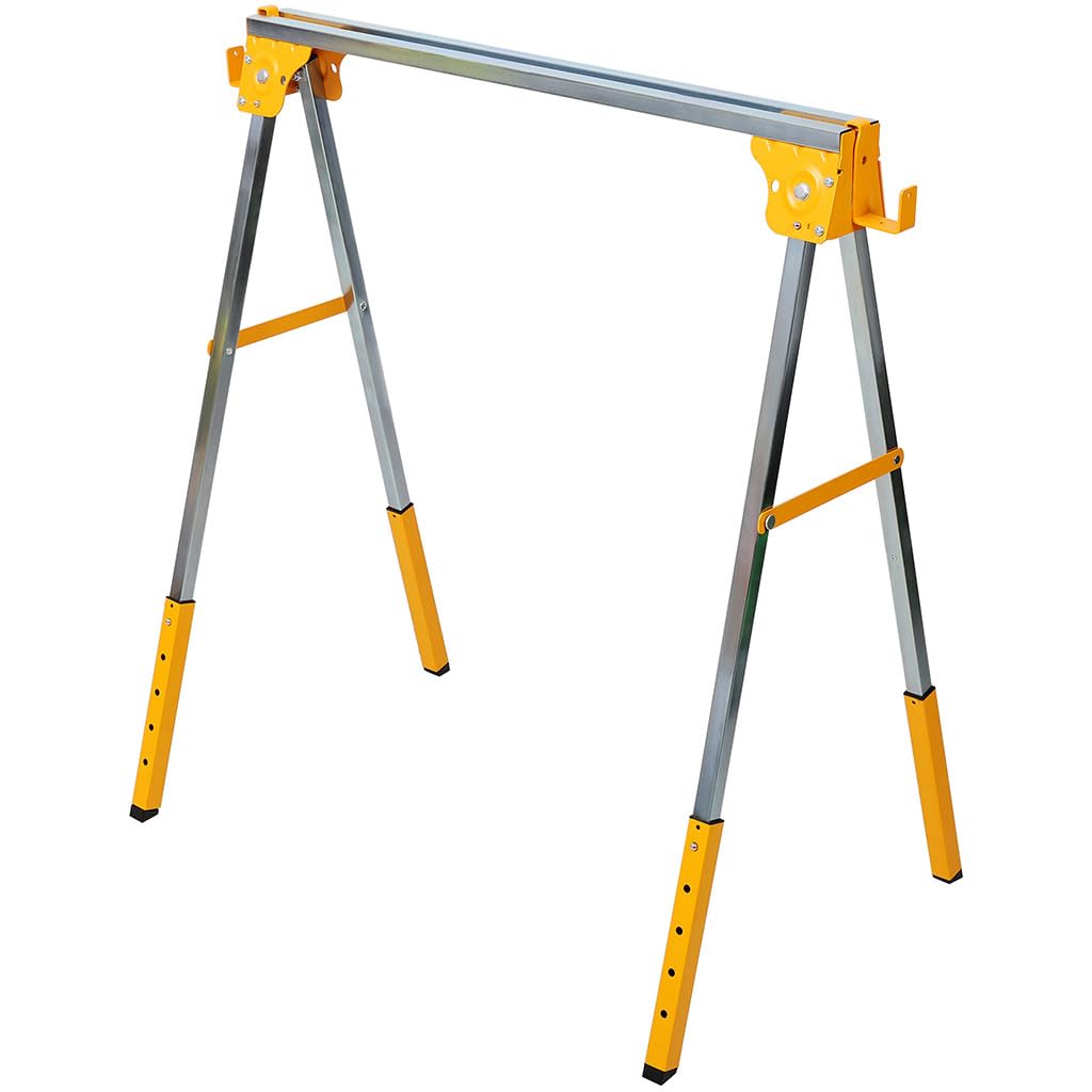 2 Pack Adjustable Steel Saw Horses 2600 Lbs P716383