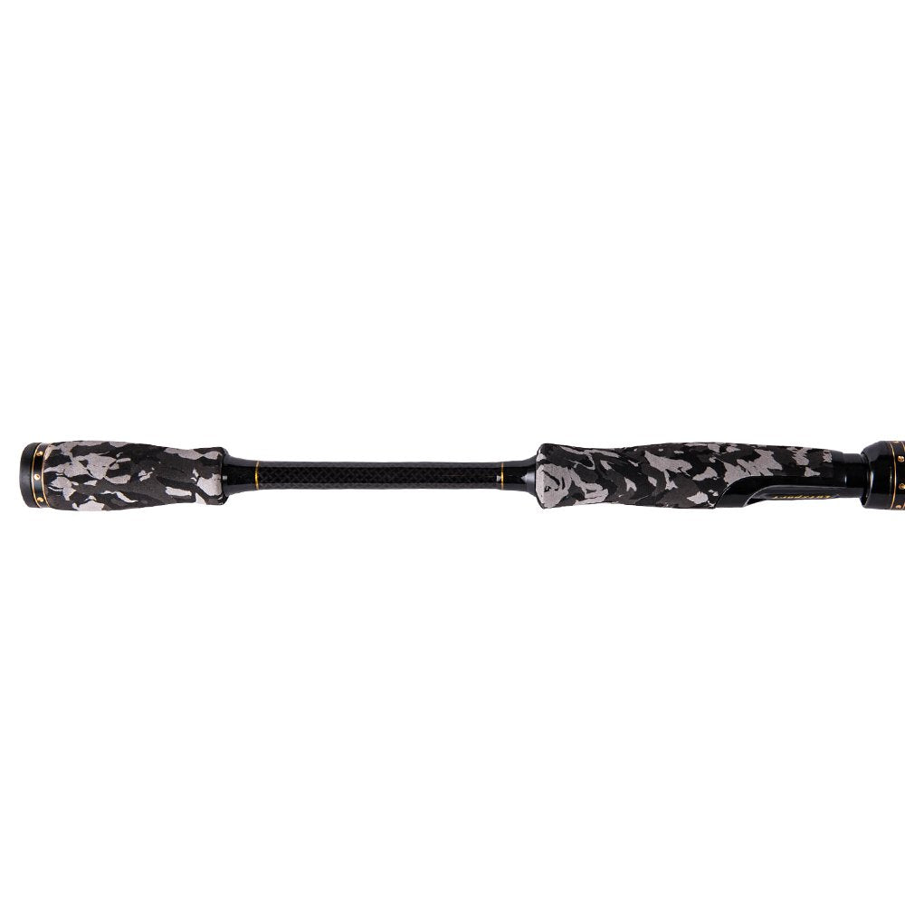 2 Piece 7 Feet 24 Ton Carbon Fiber Spincasting Fishing Rod with 2 Tips I216869