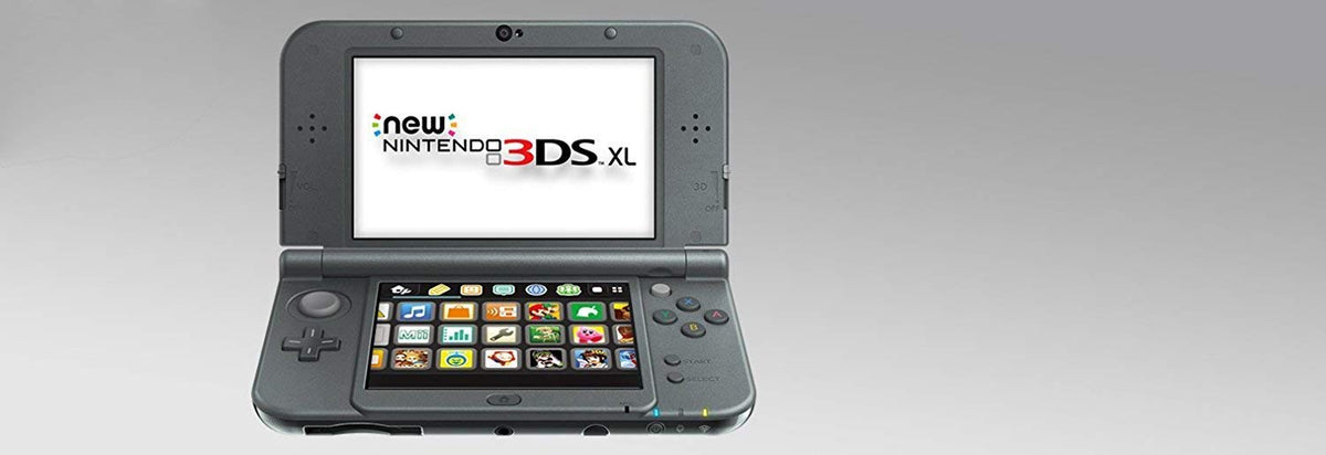 Black Handheld Console and AC Adapter N644