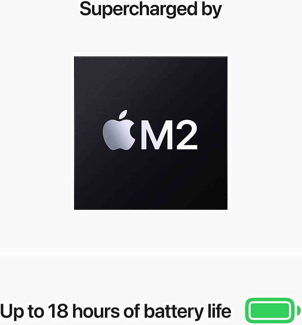 Apple M2 Chip 13.6-inch 8GB RAM 256GB SSD Silver V3731