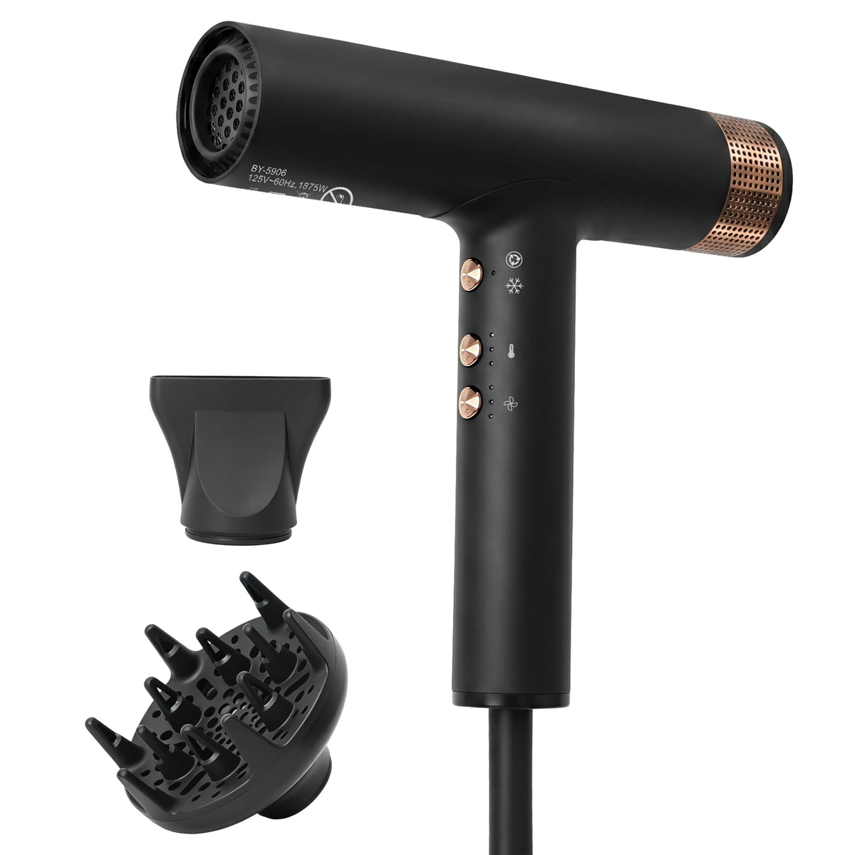 1875W Ionic Hair Dryer with Diffuser E448321