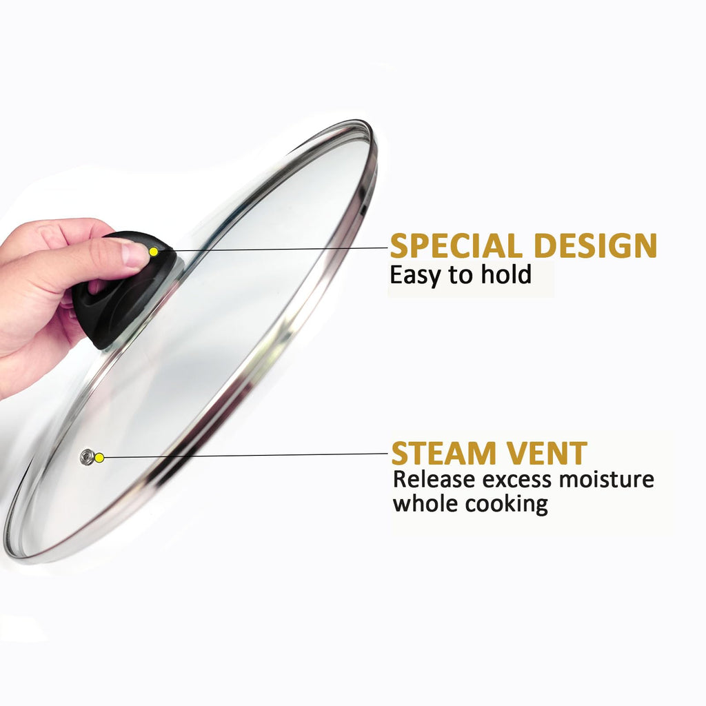 Tempered Glass Lids for Cookware C45084