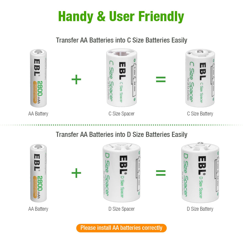 8 Bay LCD Battery Charger with 12 AA and 8 AAA Batteries O4827
