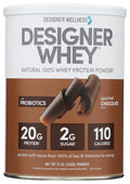 Whey Protein Powder Gourmet Chocolate 12-Ounce Pack of 2 J790