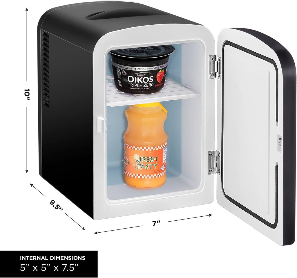 Black Portable Mini Fridge 4-liter G87376
