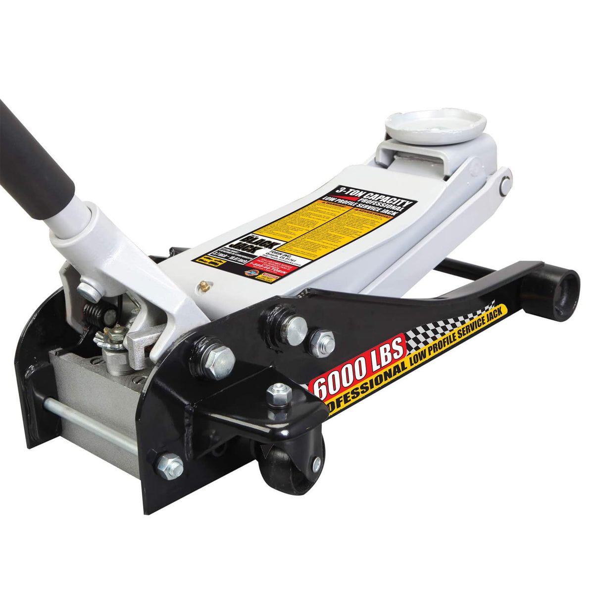 3 Ton Low Profile Steel Hydraulic Floor Jack P795476