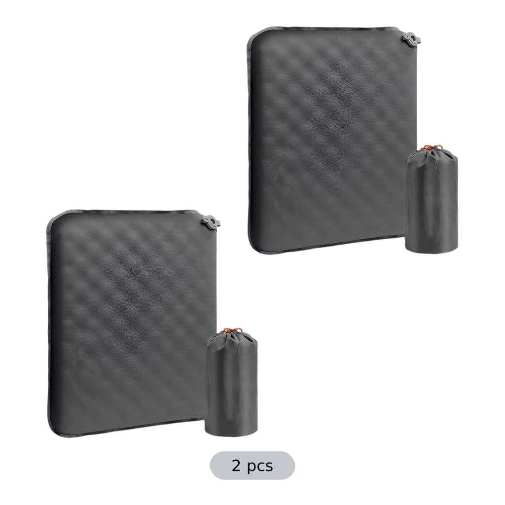 2 Pcs Inflatable Nylon TPU Seat Cushion Z877