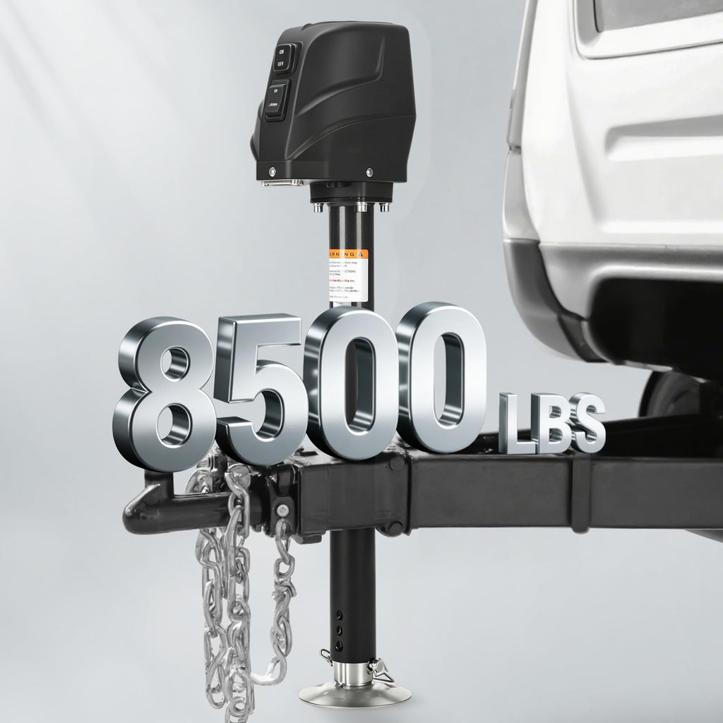 Electric Trailer Jack with Waterproof Cover & LED Light X9267