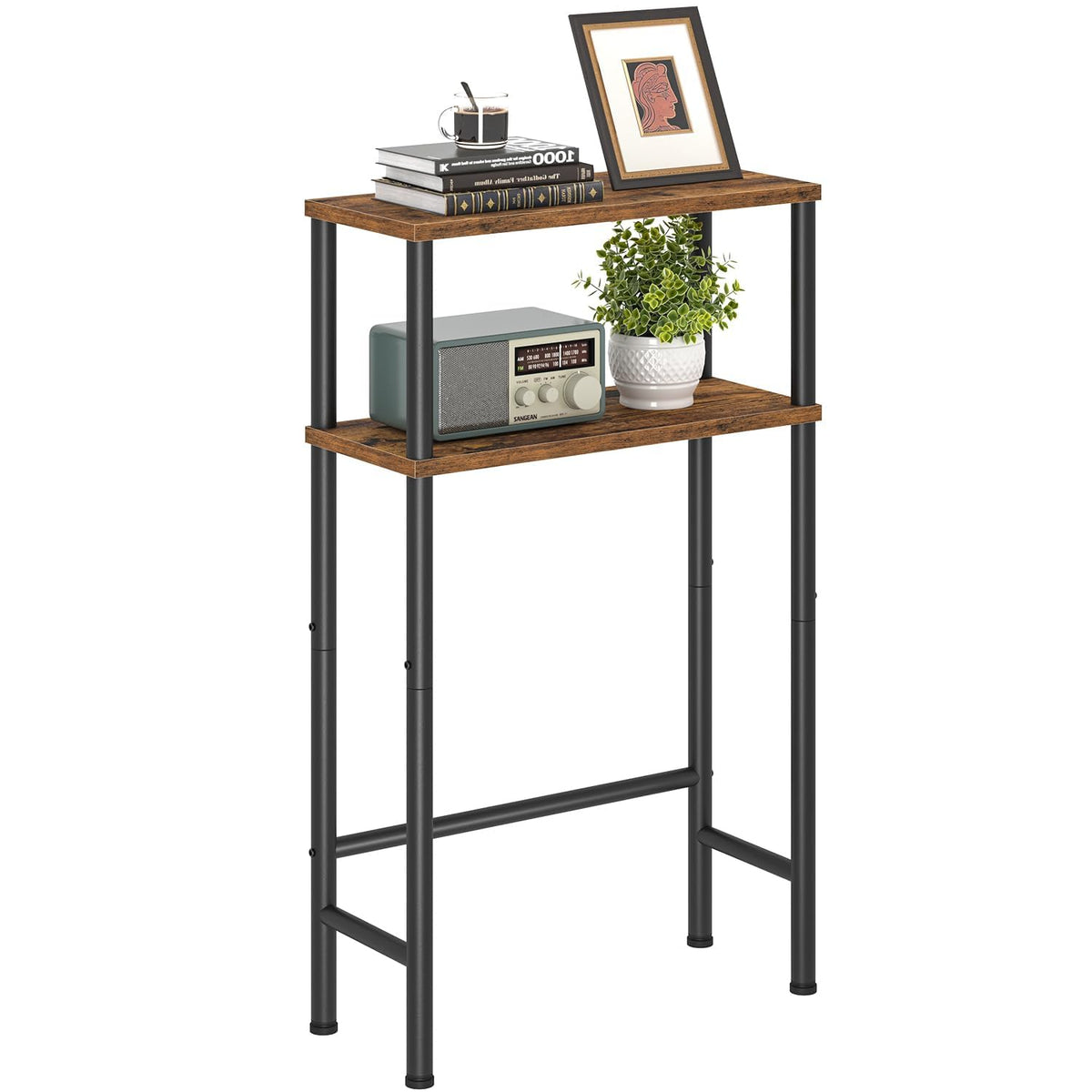 Narrow 15.7" 2-Tier Console Table G52738