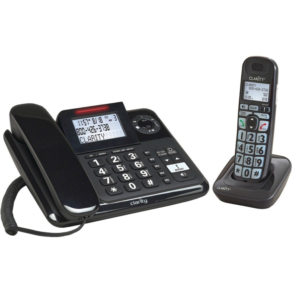 Corded & Cordless Phone System with Digital Answering System V75725