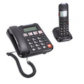 Expandable Corded/Cordless Phone System with Big Buttons Y391432