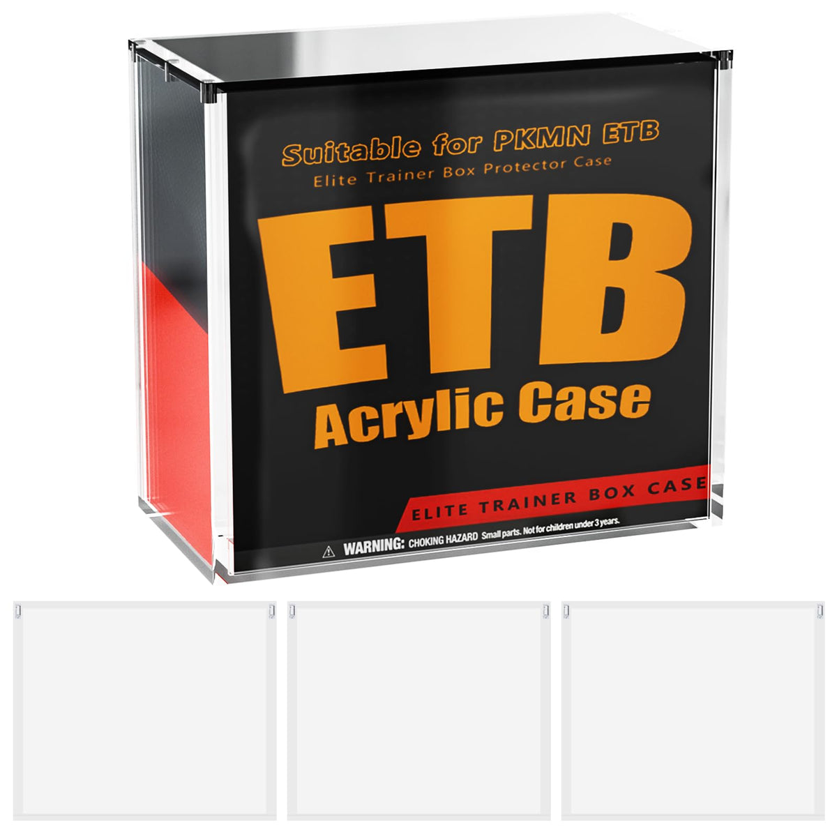 Acrylic Elite Trainer Box Display Case F5132
