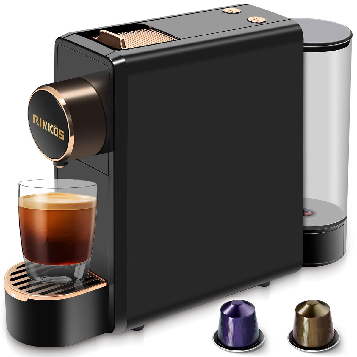 20 Bar Programmable Espresso Machine with 18oz Tank M72840
