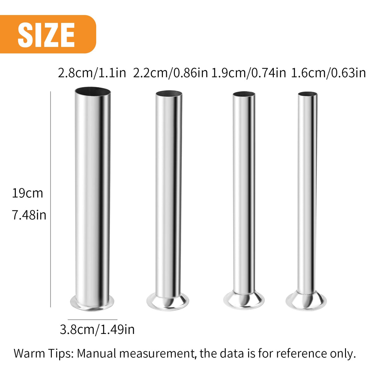 Stainless Steel Sausage Stuffer with 4 Nozzles B364