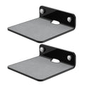 Black Acrylic 9 Inch 2 Pack Floating Speaker Shelf Wall Mount K31065