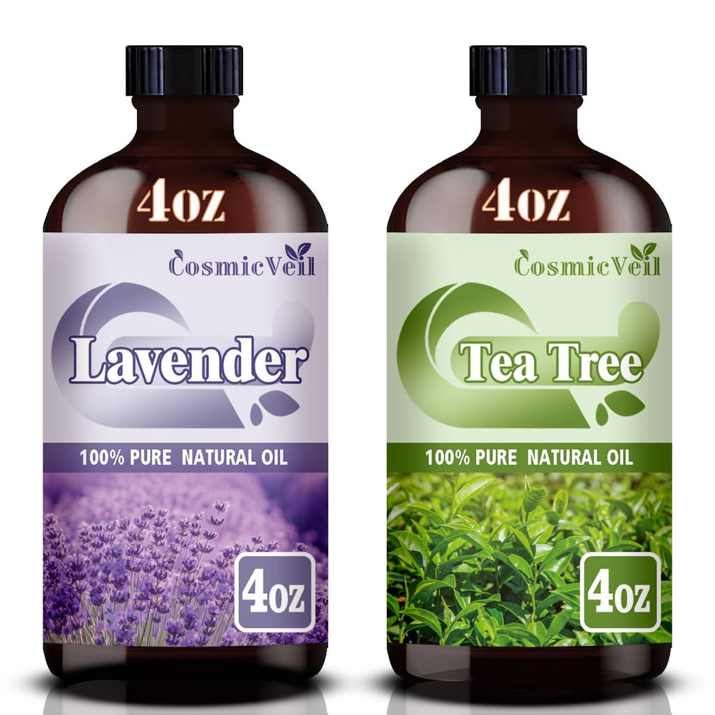 Lavender and Tea Tree Essential Oil 4 Fl Oz W11054