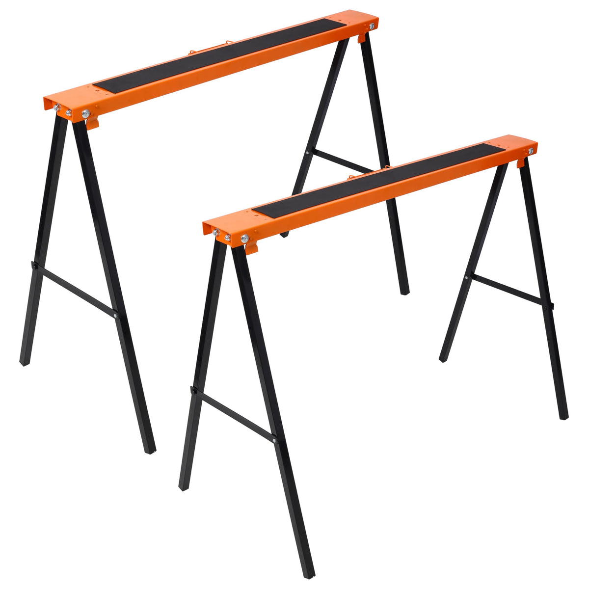 Folding Steel Saw Horses 2 Pack 275 lbs Capacity I333