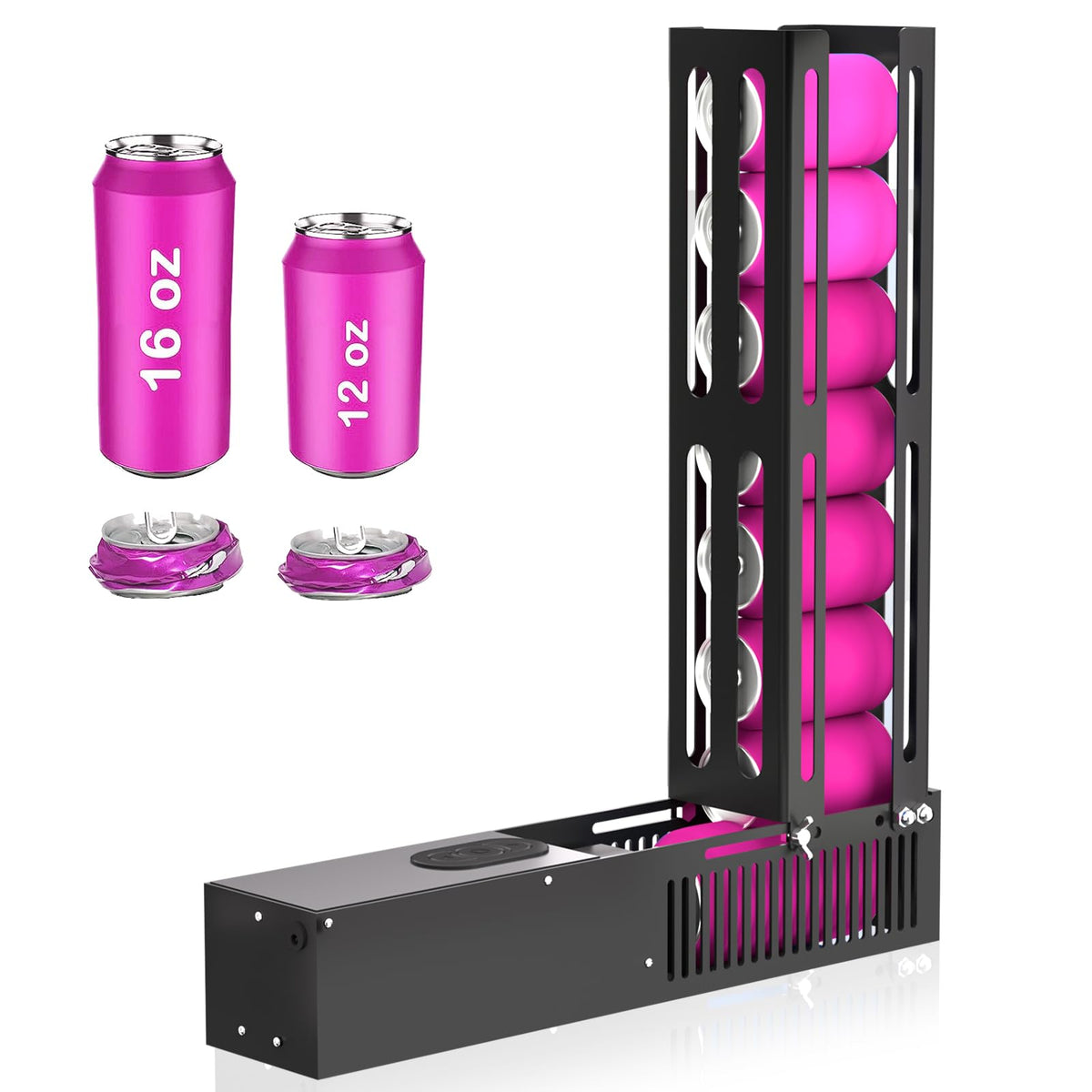 Electric Can Crusher, 8oz & 12oz & 16oz Automatic H480