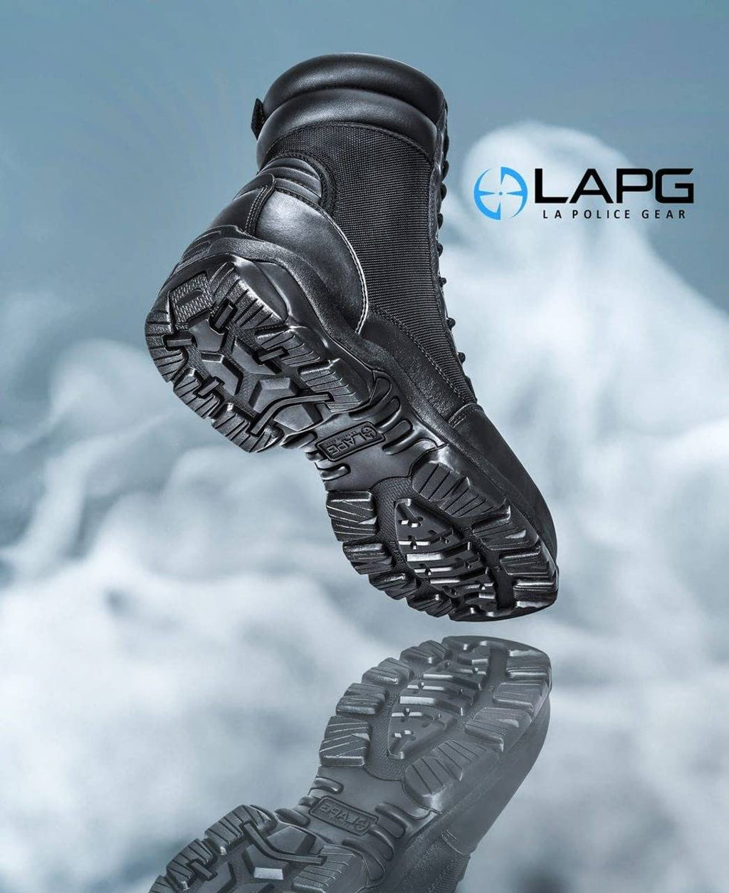 8" Side-Zip Tactical Work Boots X226