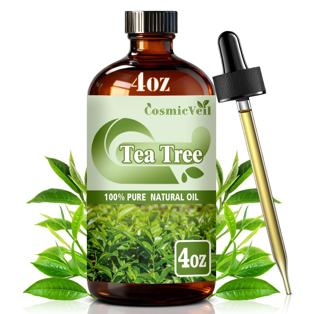 Lavender and Tea Tree Essential Oil 4 Fl Oz W11054