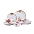 White 12 Piece Porcelain Dinnerware Set P2890