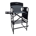 Tall Folding Director Chair with Side Table Carry Bag C47983