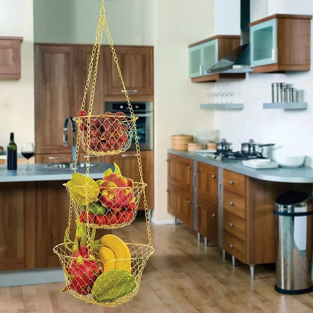 3 Tier Hanging Fruit Basket C104616
