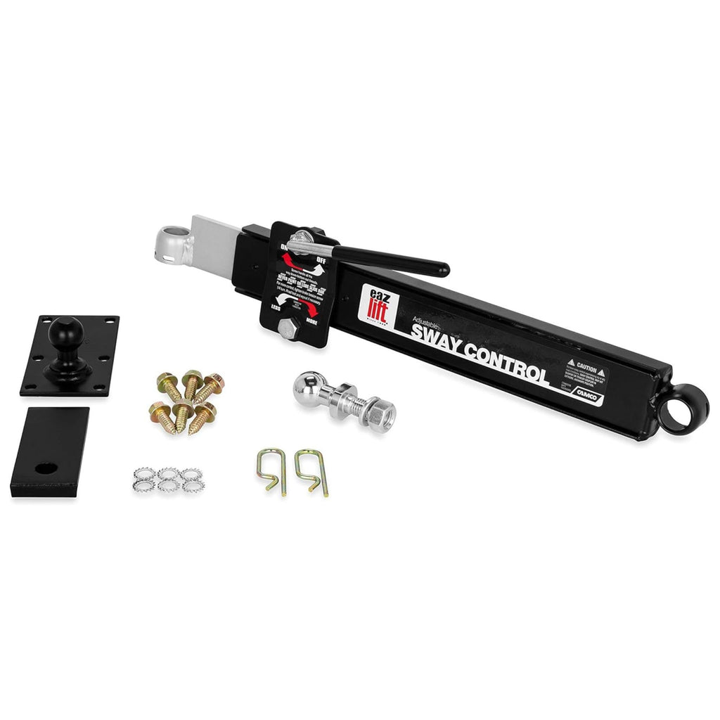 Black Adjustable Hitch with Pads W35721
