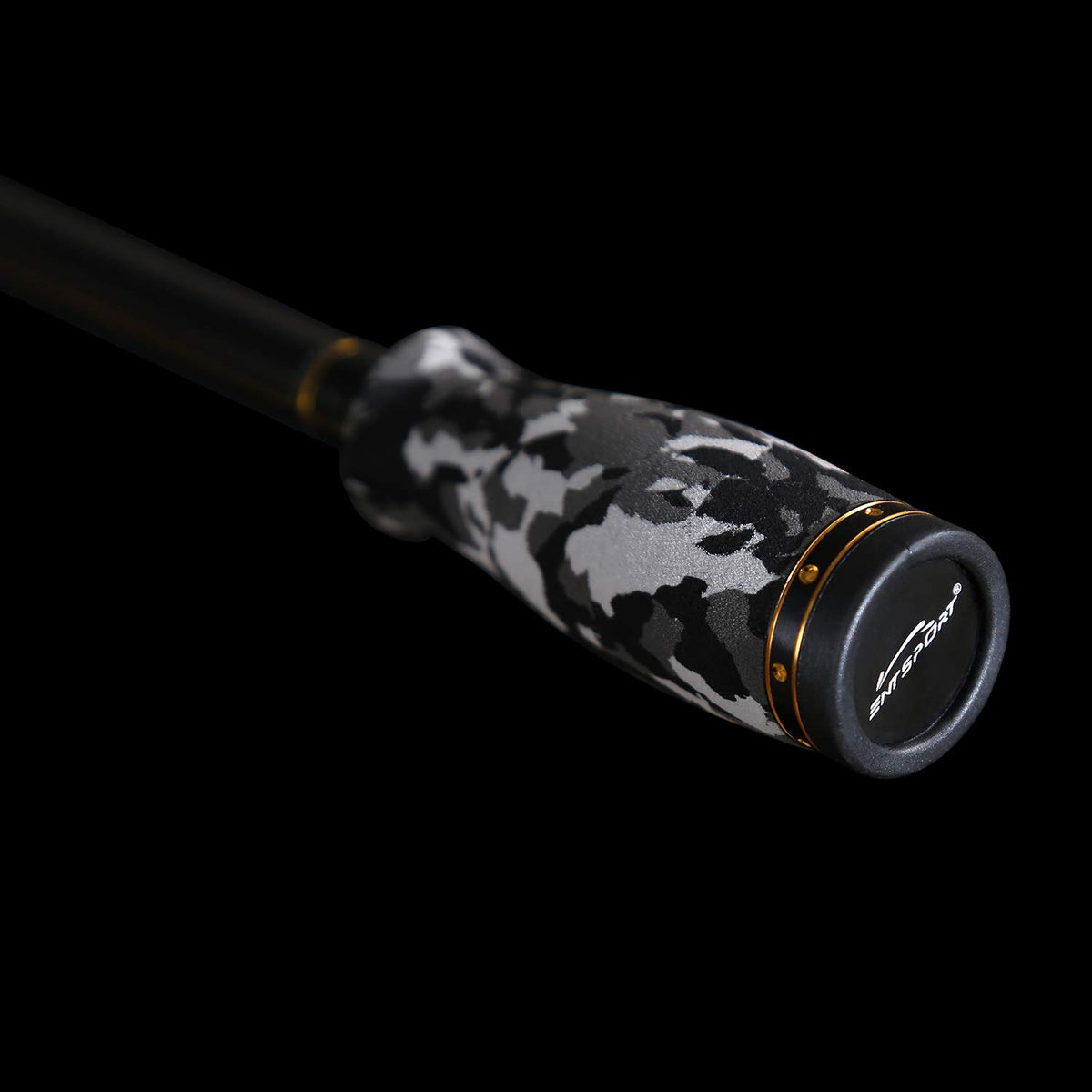2 Piece 7 Feet 24 Ton Carbon Fiber Spincasting Fishing Rod with 2 Tips I216869