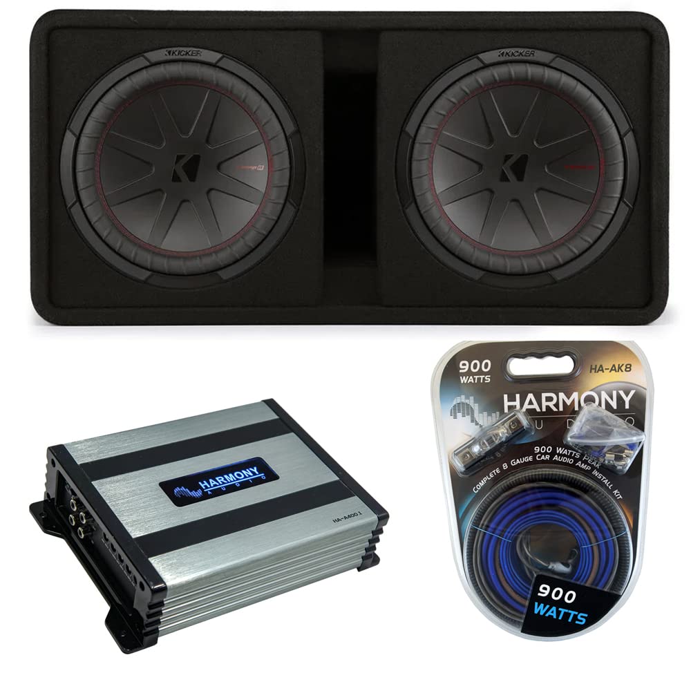 Dual 12" Loaded Sub Box with 800W Amp N417