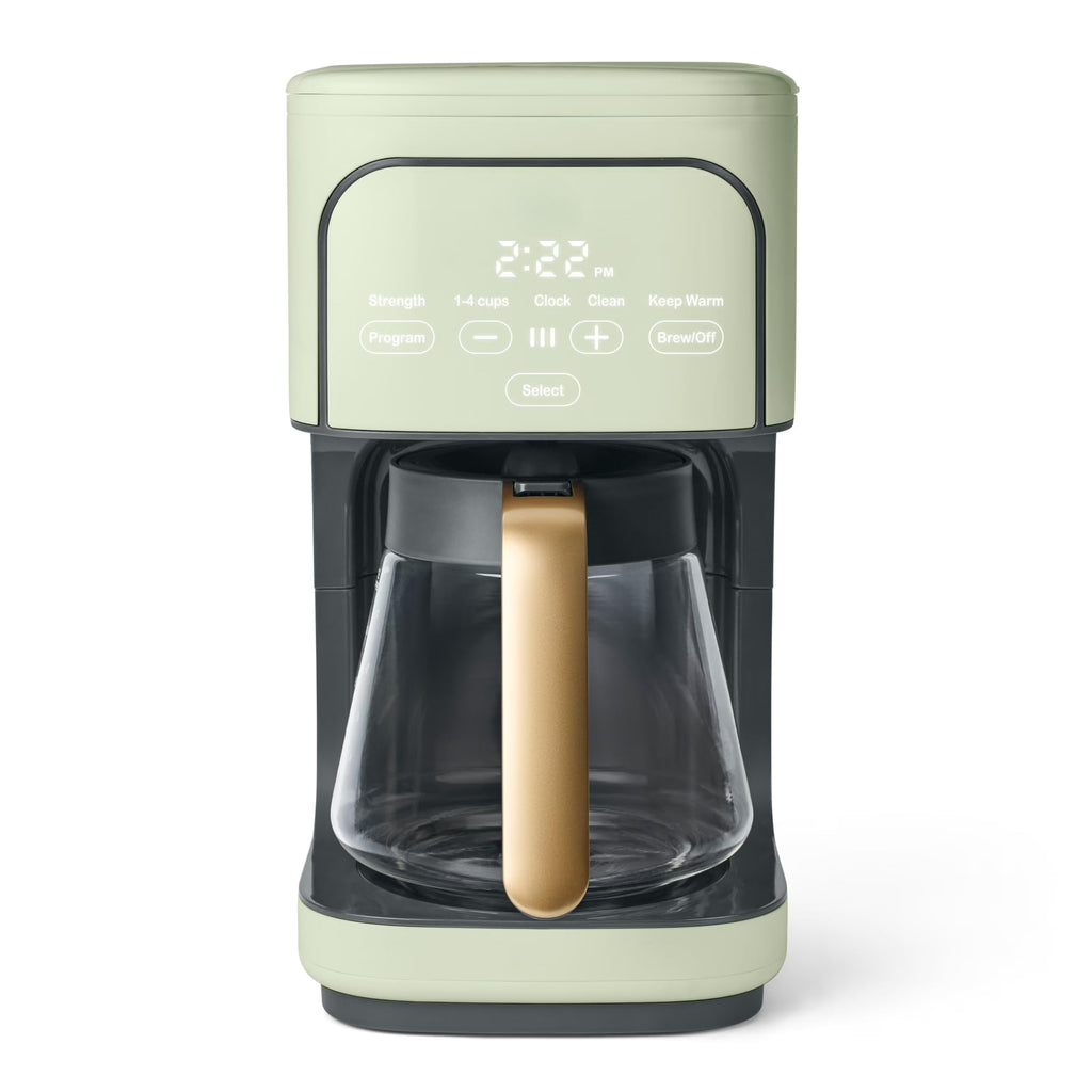 Sage Green 12-Cup Programmable Drip Coffee Maker O8322
