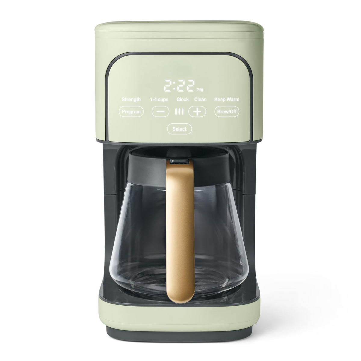 Sage Green 12-Cup Programmable Drip Coffee Maker O8322