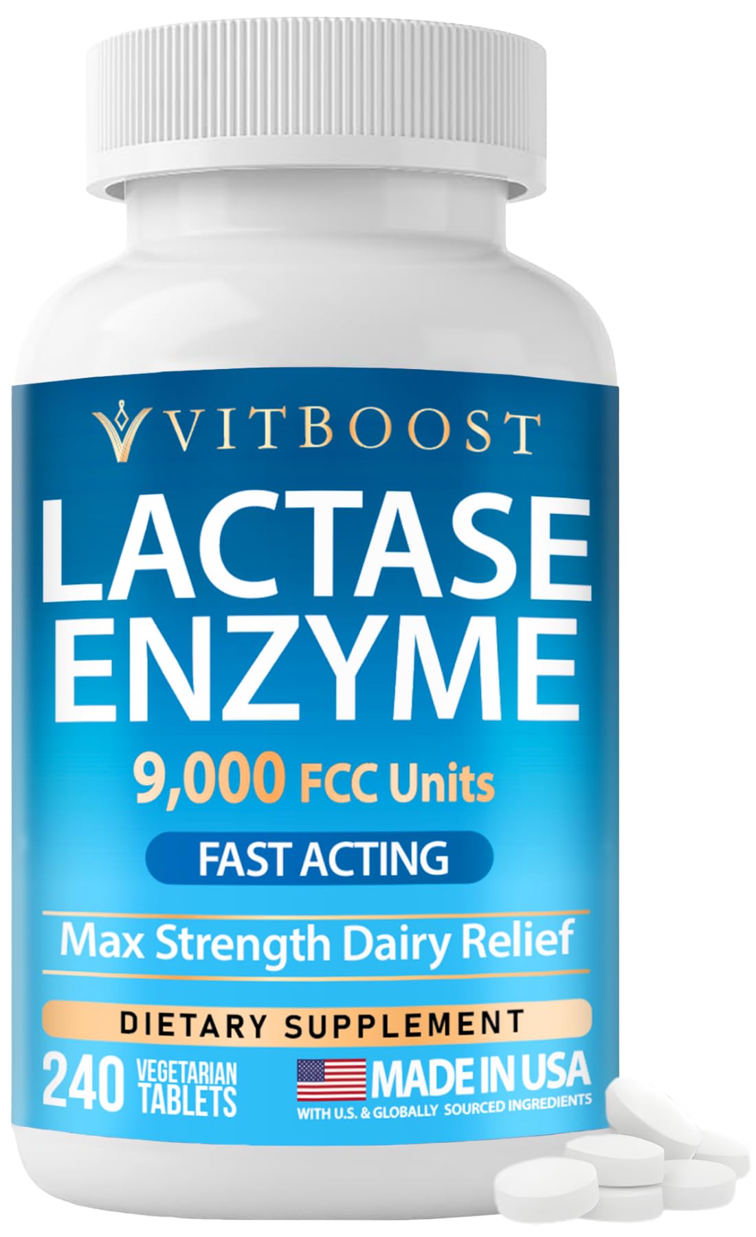 Lactase Enzyme 240 Tablets C106851