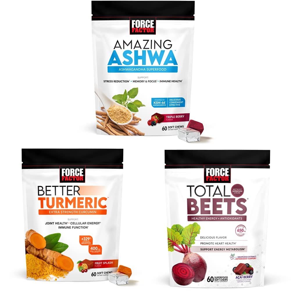 Ashwagandha Turmeric Beets Soft Chews L8829