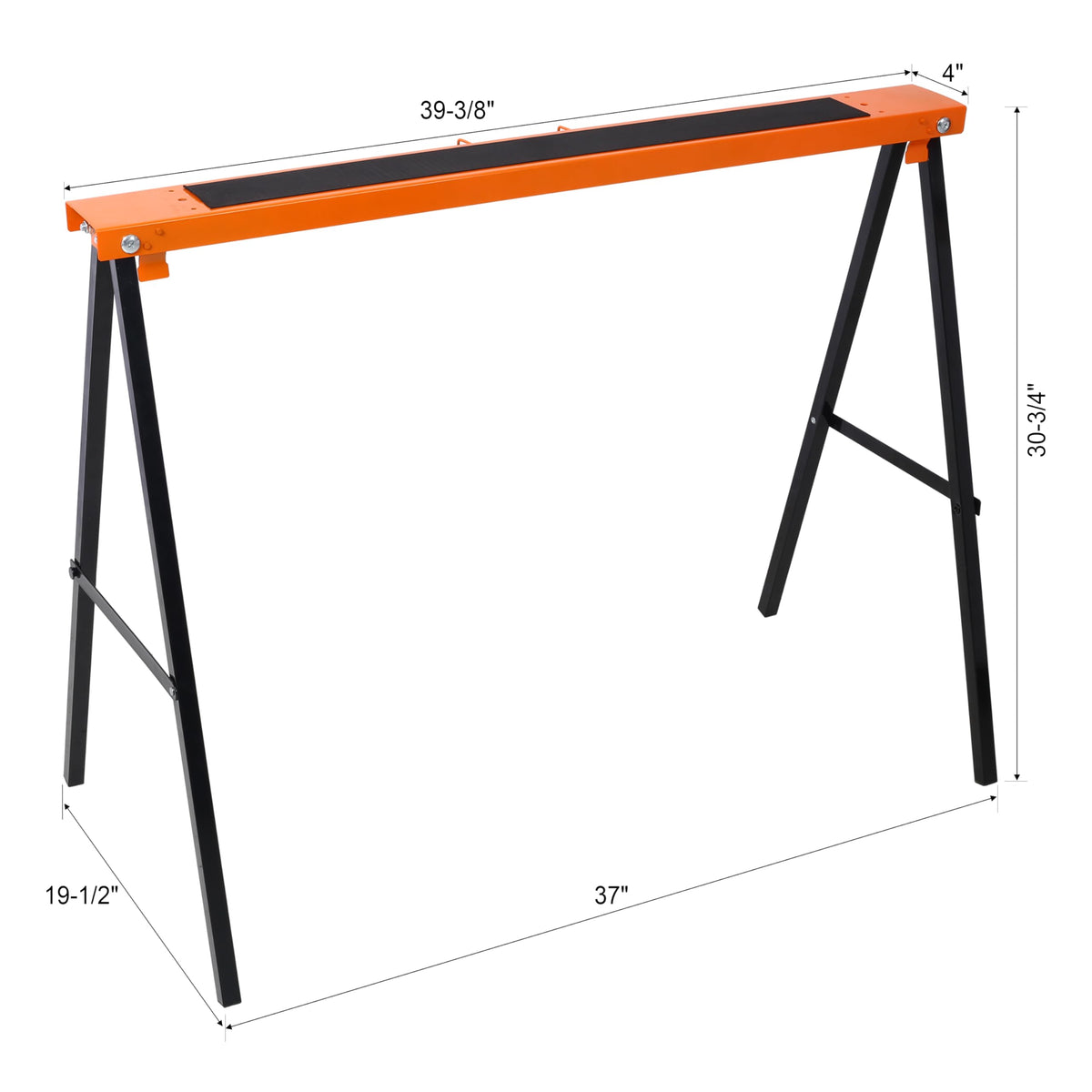 Folding Steel Saw Horses 2 Pack 275 lbs Capacity I333