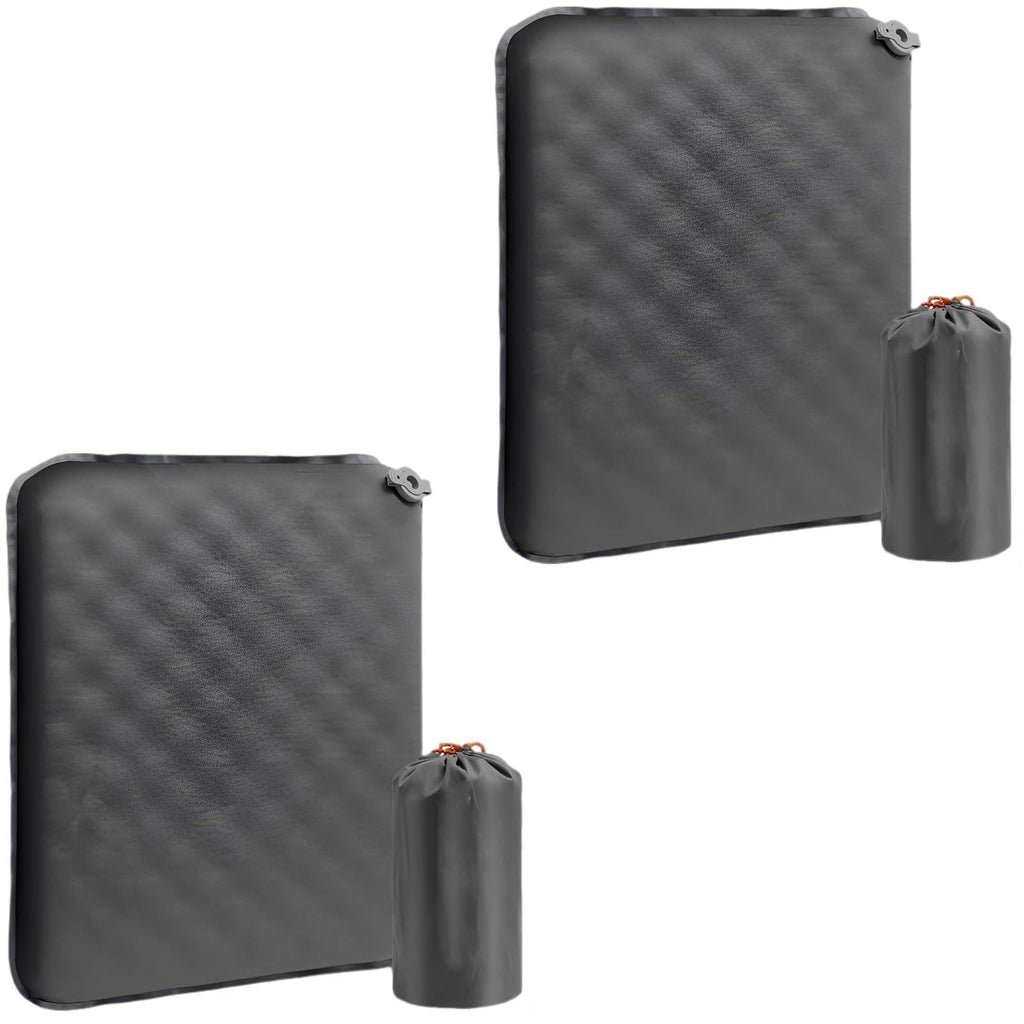 2 Pcs Inflatable Nylon TPU Seat Cushion Z877