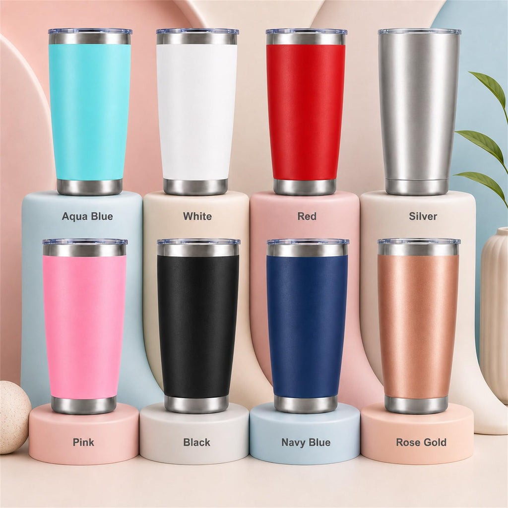 20oz Stainless Steel Insulated Tumblers 12 Pack K834456