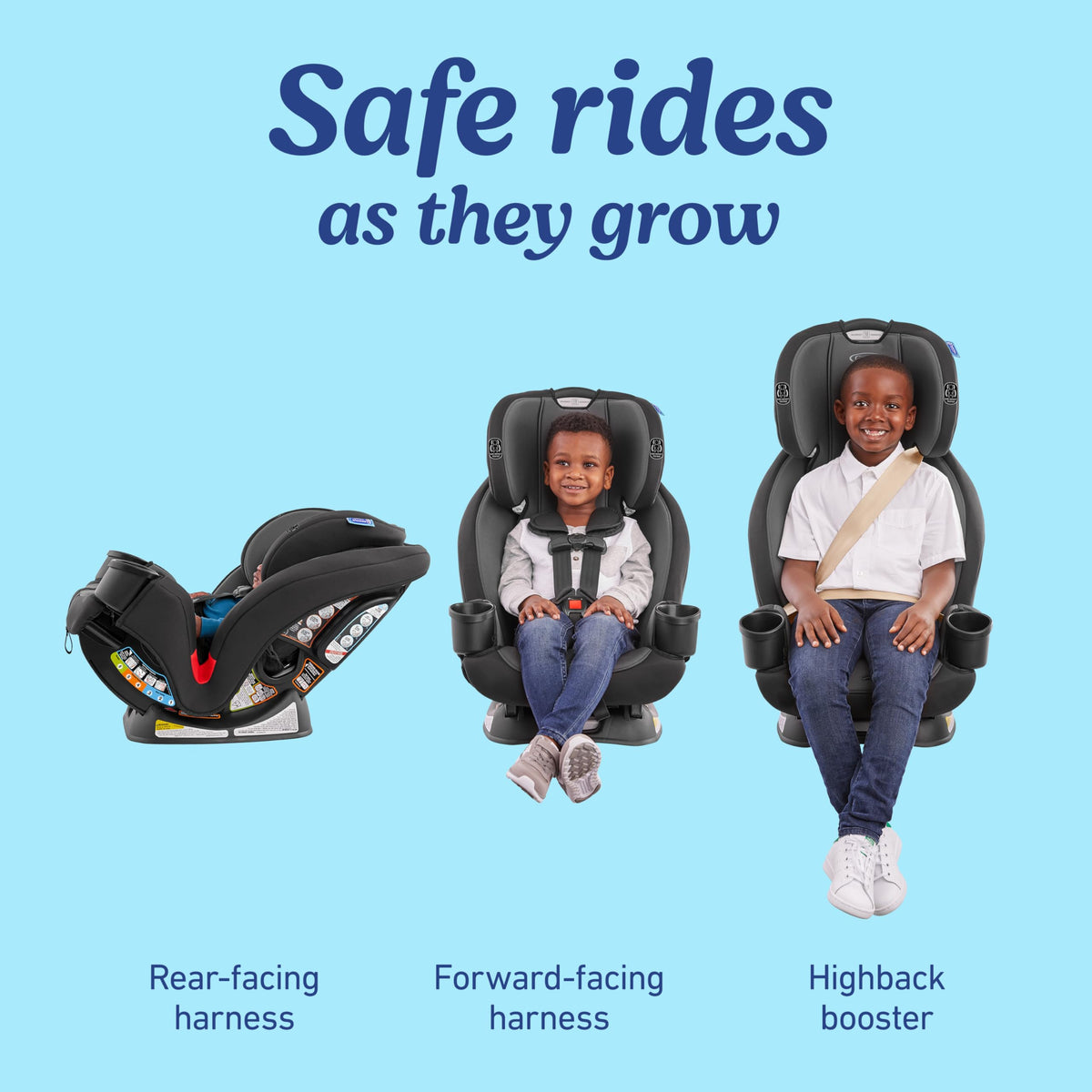 3-in-1 Convertible Car Seat Q74714