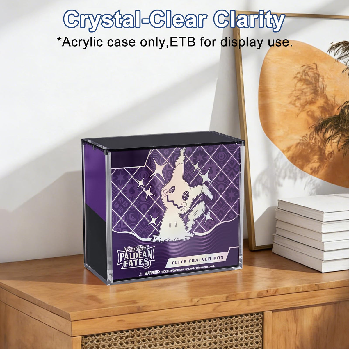 Acrylic Elite Trainer Box Display Case F5132