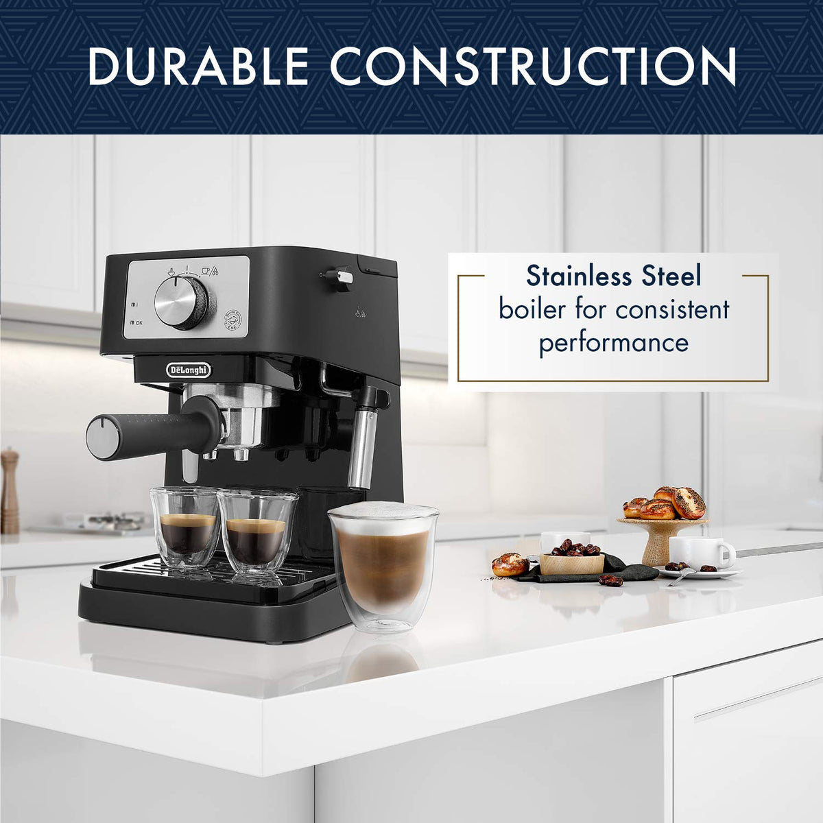 Compact Manual Espresso Machine D810275
