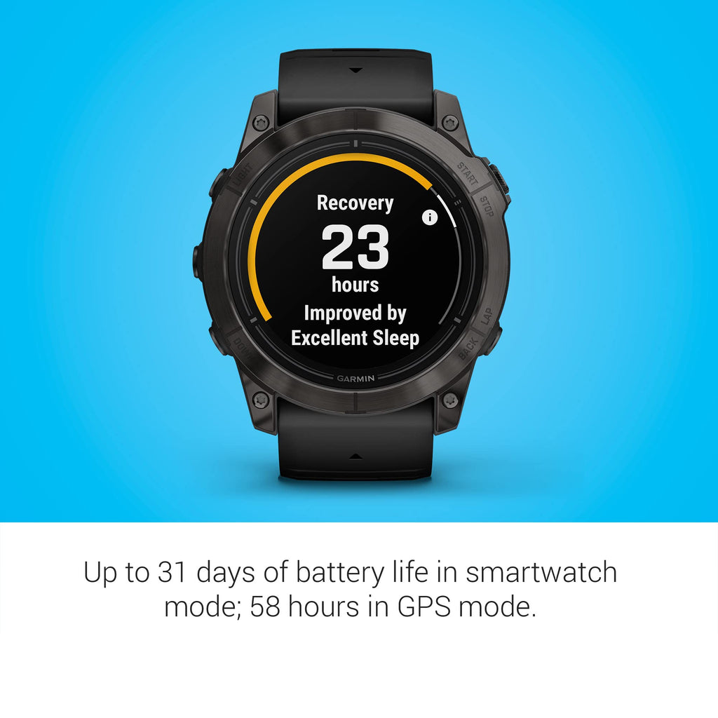 Black 51mm Smartwatch U7796