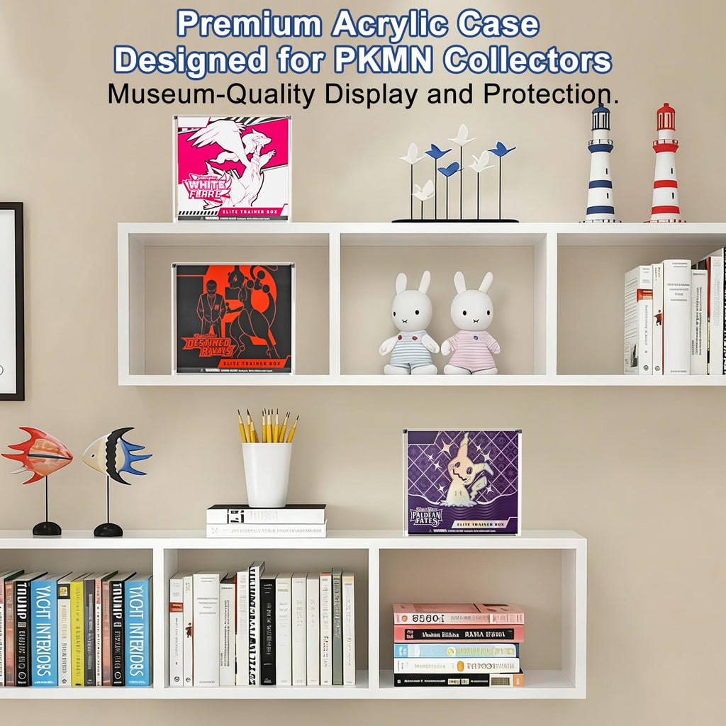 Acrylic Elite Trainer Box Display Case F5132