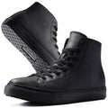 Black Waterproof Non-Slip Leather Work Shoes B476