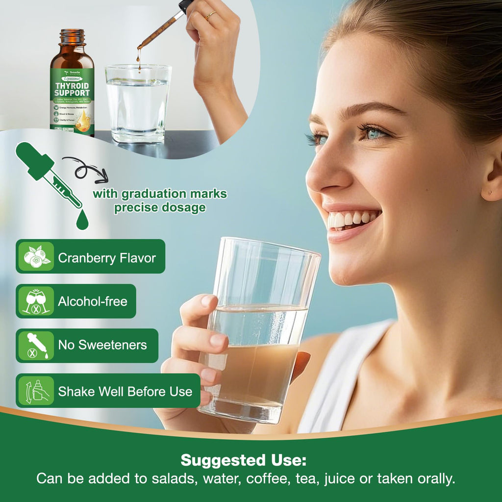 Thyroid Support Supplement 4 Fl.Oz T8023