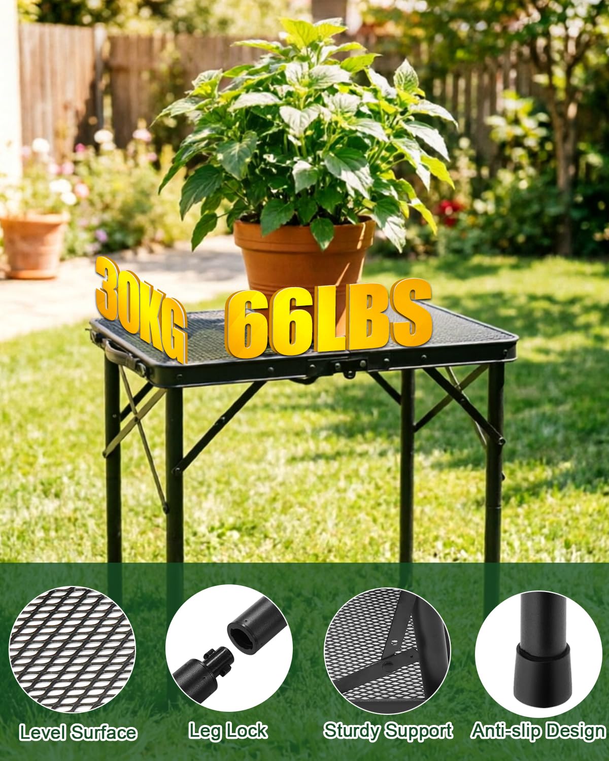 2 Ft Folding Camping Table K667754