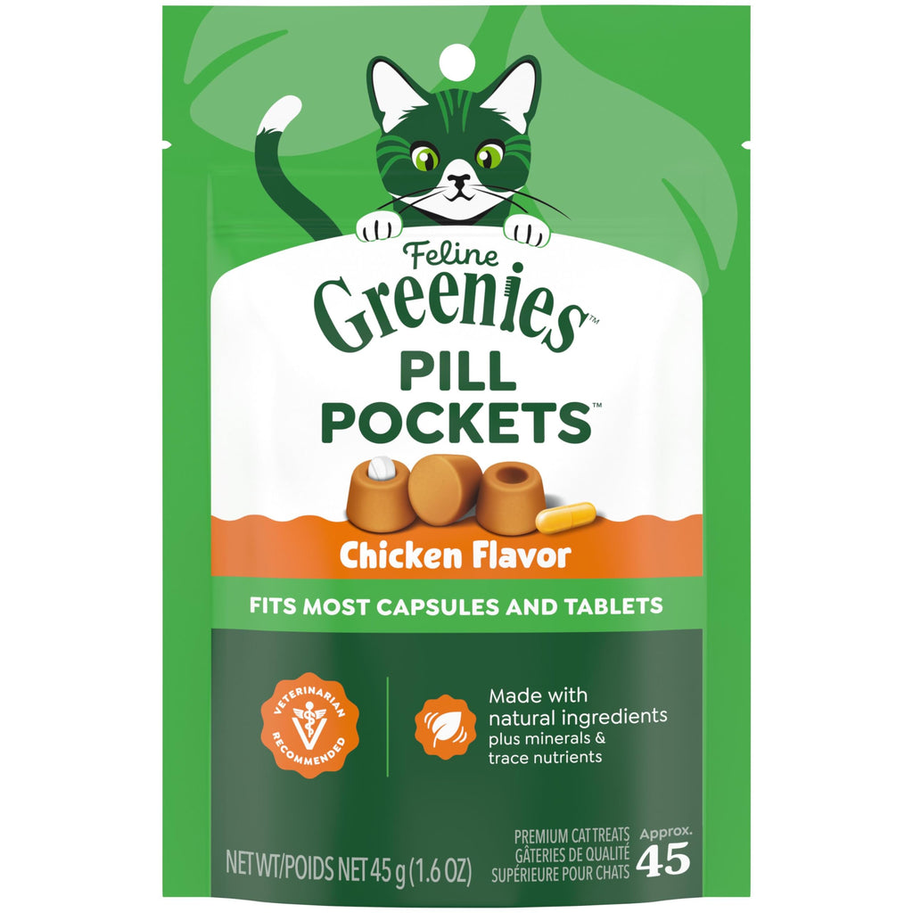 Chicken Flavor Soft Cat Treats 45 Count Z631