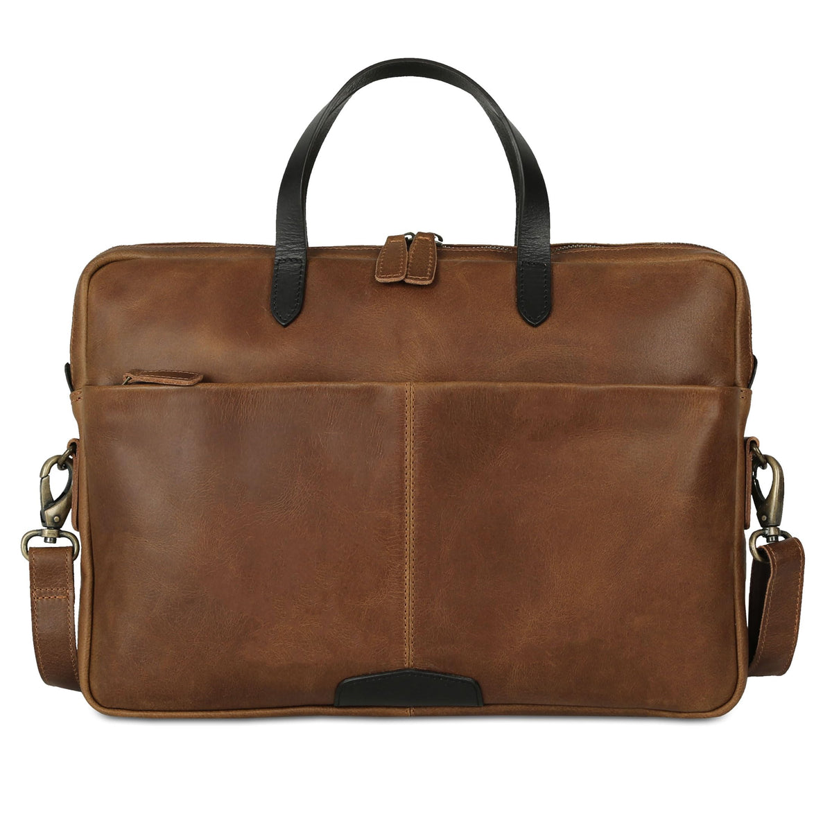 Leather Laptop Sleeve 15.5" with Shoulder Strap P782