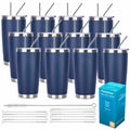 20oz Stainless Steel Insulated Tumblers 12 Pack K834456